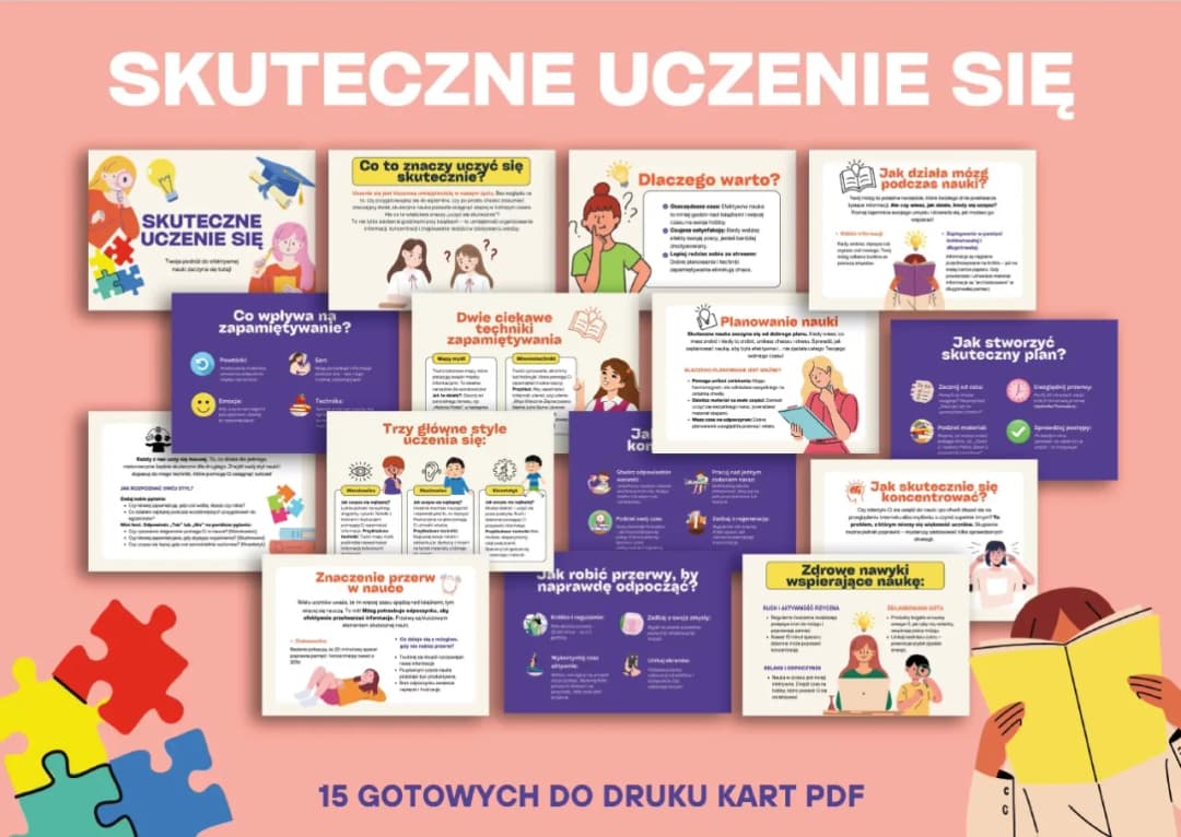 Jak się uczyć karty pracy, aby osiągnąć lepsze wyniki w nauce