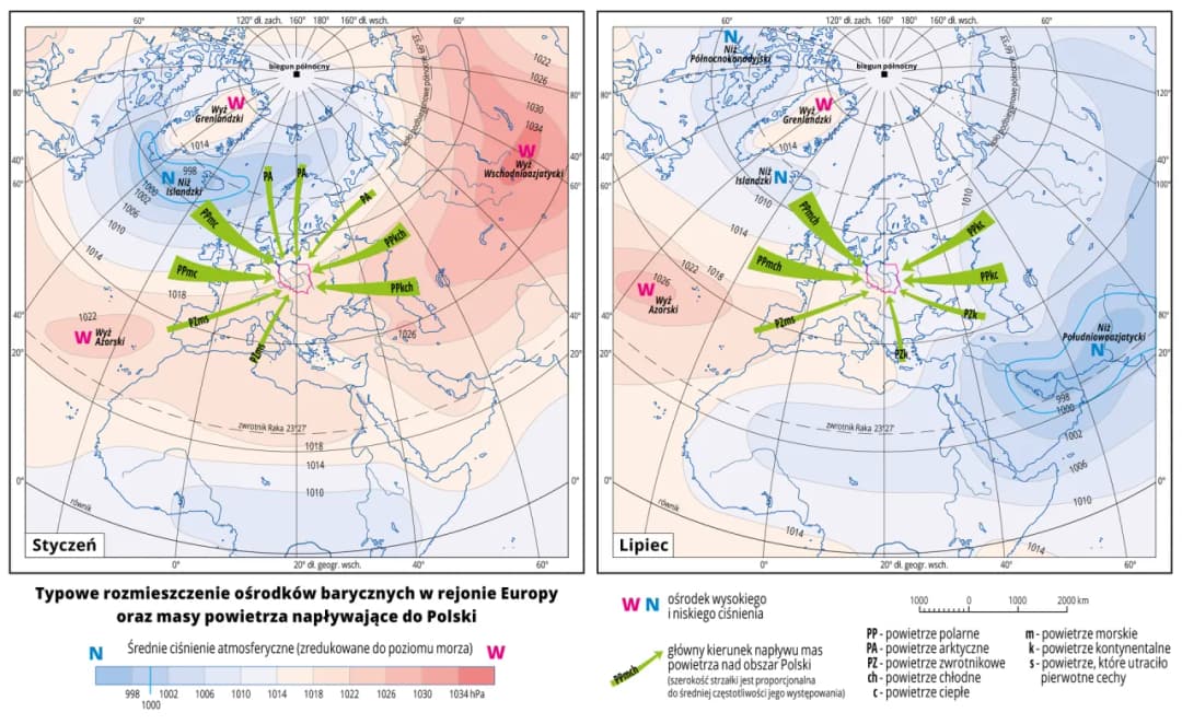 Co kształtuje klimat i opady w Polsce? Zaskakujące czynniki wpływające na pogodę